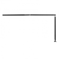 LAMPKA LED 3-RAMIENNA NA BIURKO CZARNA